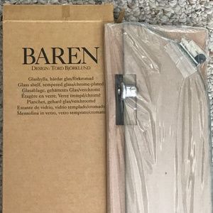 IKEA Wall Art - Ikea Baren Floating Glass Shelf - NEW IN BOX IKEA Wall Art - Ikea Baren Floating Glass Shelf - NEW IN BOX